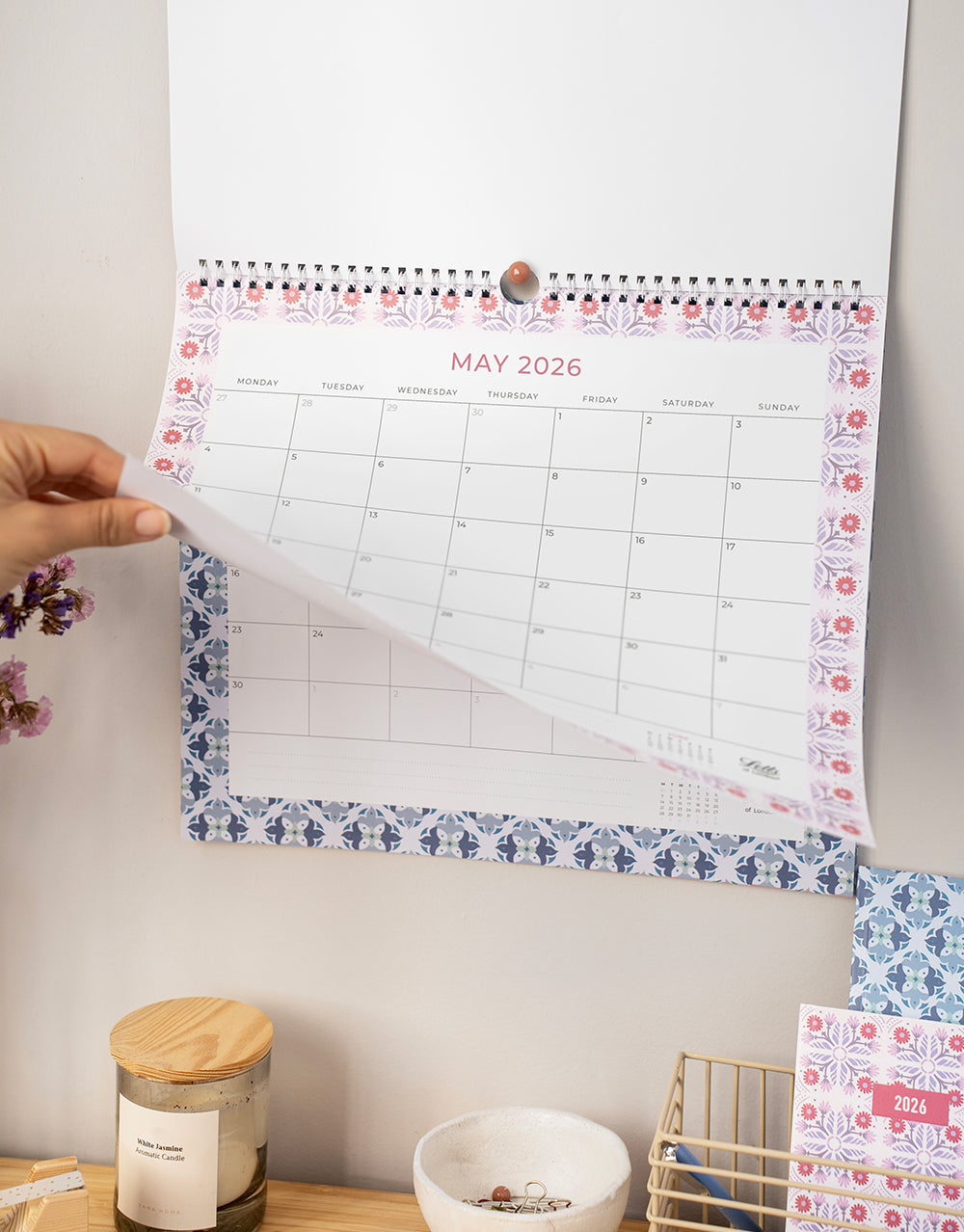 Letts of London Morocco 2026 Wall Calendar 26-082498
