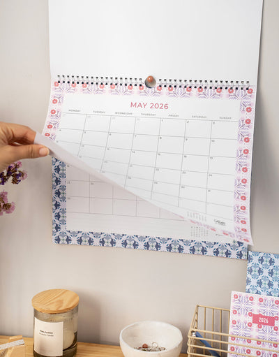 Letts of London Morocco 2026 Wall Calendar 26-082498