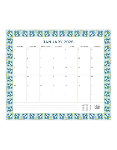 Letts of London Morocco 2026 Wall Calendar 26-082498