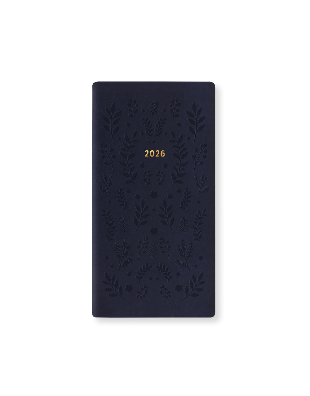Letts of London Woodland Slim Week to View Diary 2026 - Multilanguage Navy 26-082546 #colour_navy