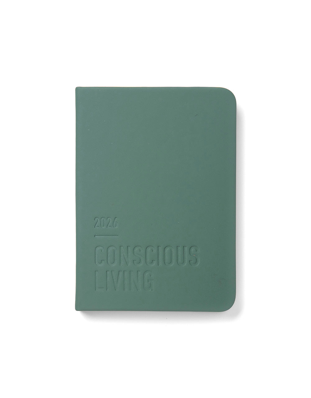 Letts of London Conscious Evergreen A6 Week to View Diary 2026 - Multilanguage Pine 26-082557 #colour_pine