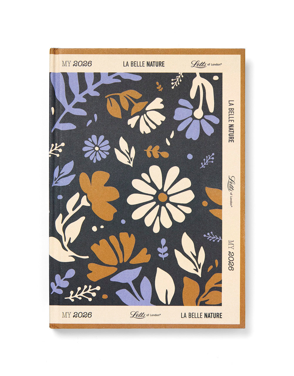 Letts of London La Belle Nature A5 Week to View Diary 2026 - Multilanguage Bleu 26-082558 #colour_bleu