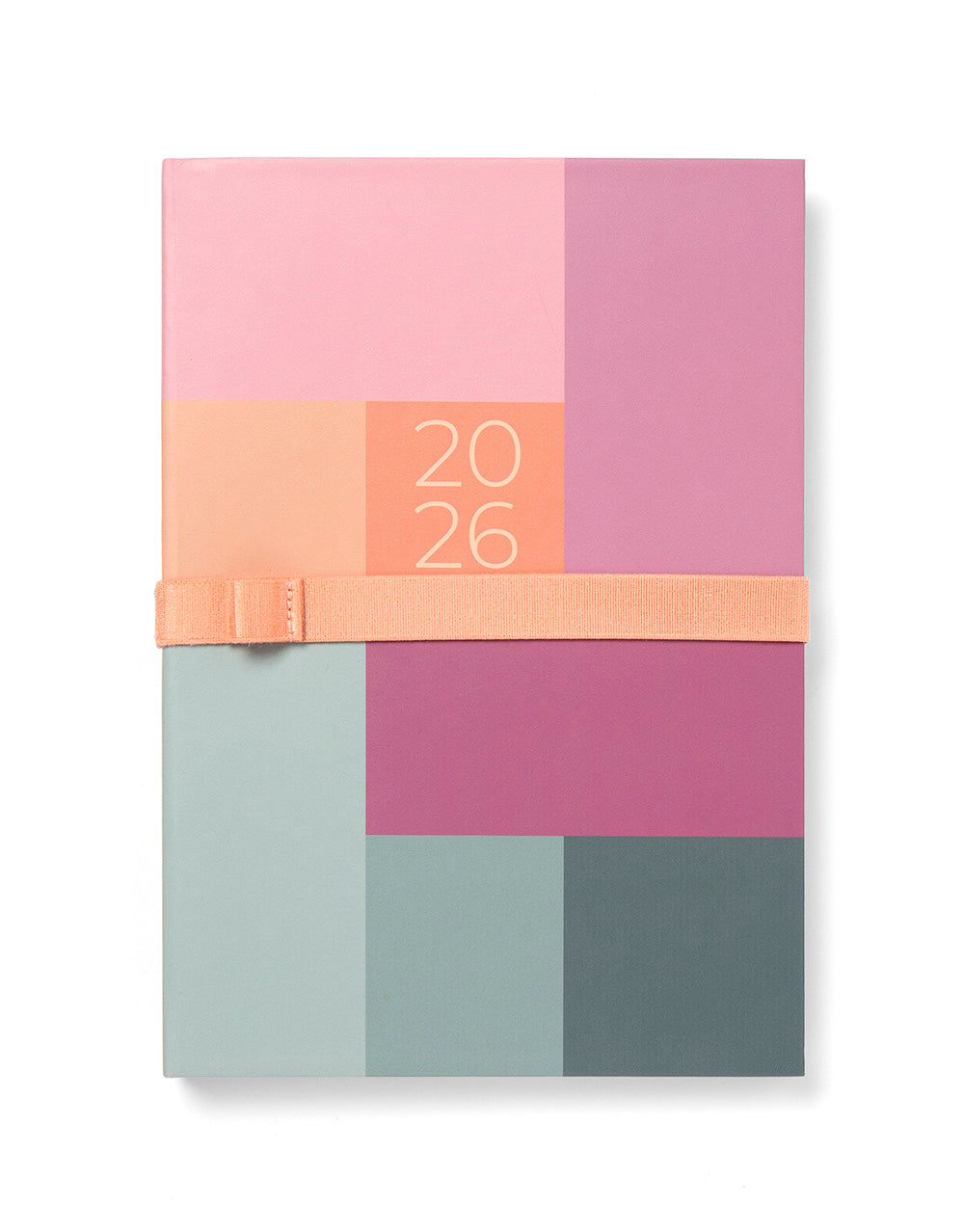Letts of London Gradient A5 Week to View Diary 2026 - Multilanguage Rose 26-082570 #colour_rose