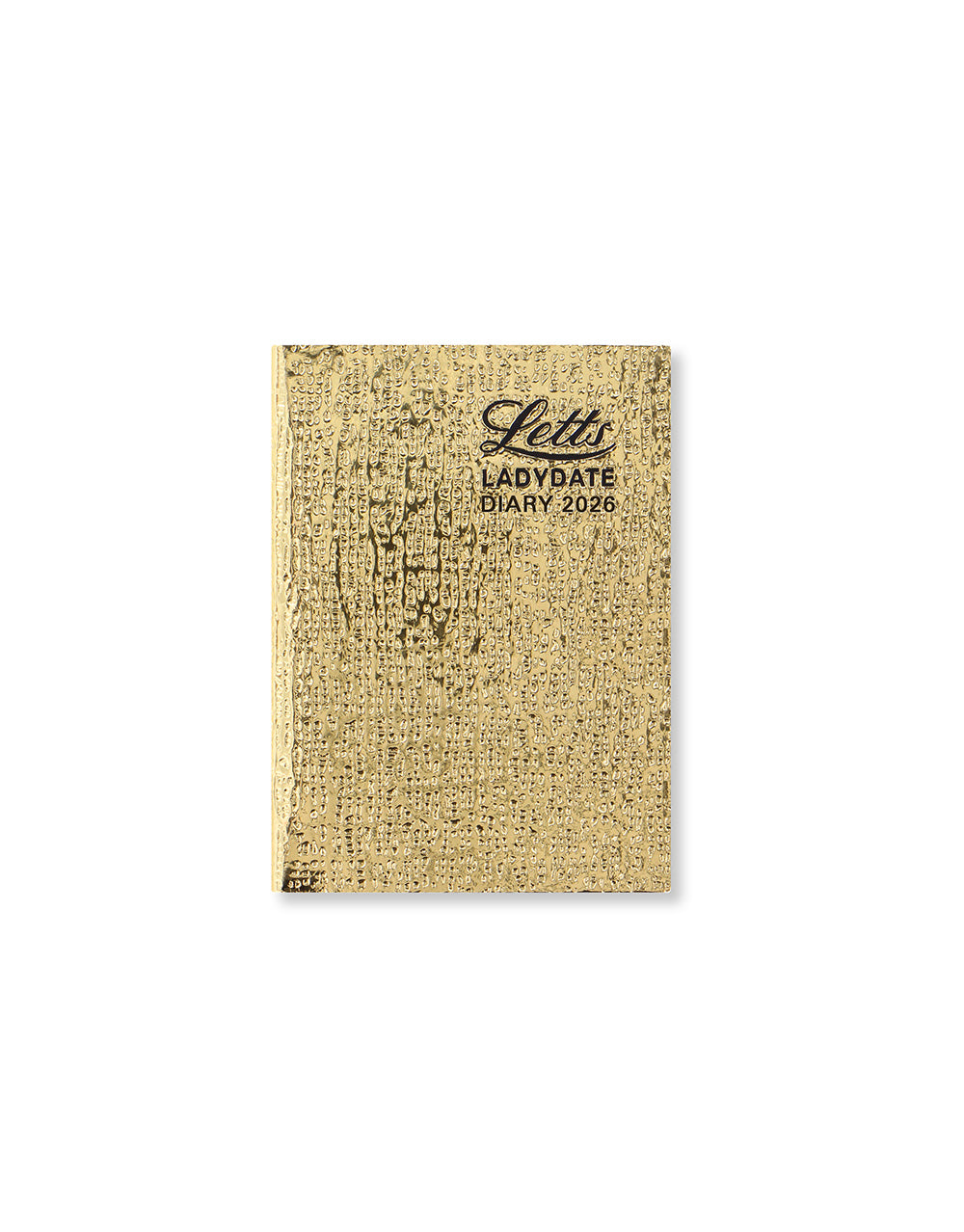 Letts of London Ladydate Mini Pocket Week to View Diary 2026 - English - Sunday Start Gold 26-TLADYG #colour_gold