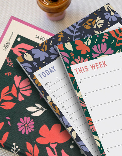 La Belle Nature A5 Today Notepad 990355 - Letts of London#colour_bleu