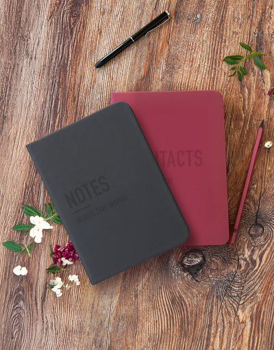 Conscious Evergreen A5 Notebook 990358 Letts of London#colour_slate