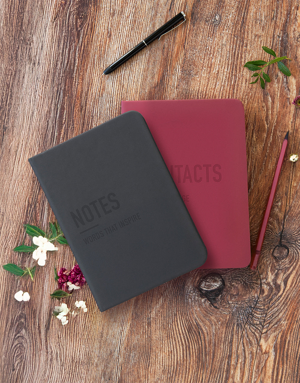 Conscious Evergreen A5 Notebook 990359 Letts of London#colour_berry