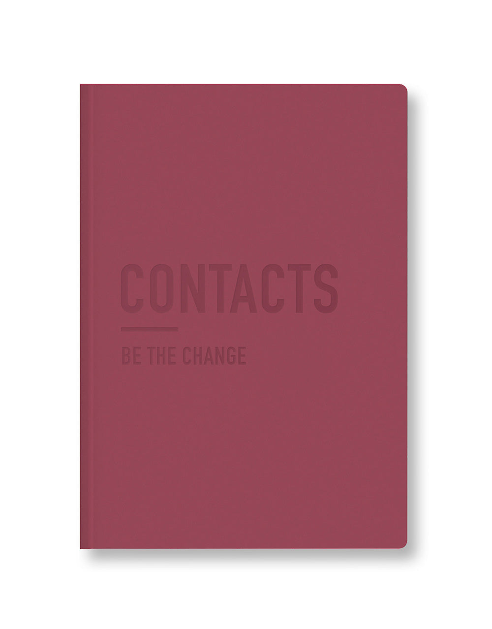 Conscious Evergreen A5 Address Book 990360 - Letts of London#colour_berry