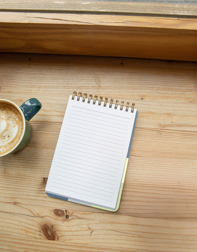 Gradient A6 Spiral Notepad 990362 - Letts of London#colour_blue