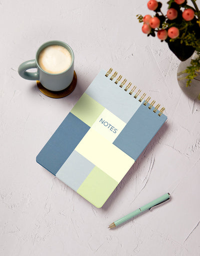 Gradient A6 Spiral Notepad 990362 - Letts of London#colour_blue