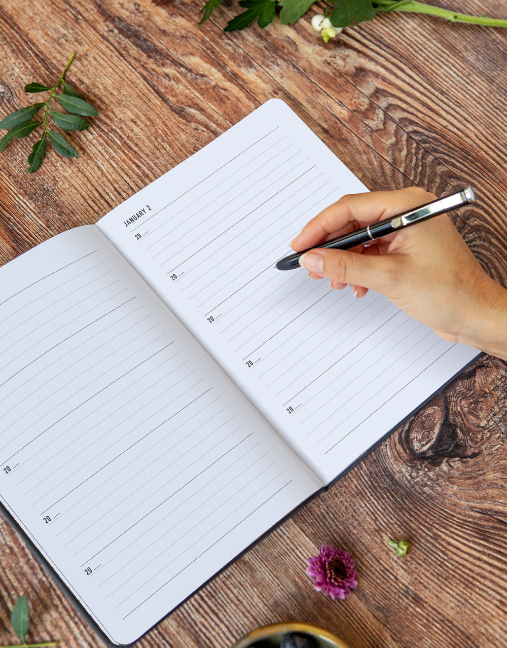 Conscious Evergreen A5 5 Year Journal 990363 - Letts of London#colour_slate