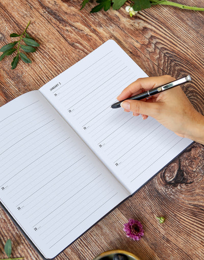 Conscious Evergreen A5 5 Year Journal 990363 - Letts of London#colour_slate