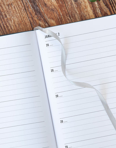 Conscious Evergreen A5 5 Year Journal 990363 - Letts of London#colour_slate