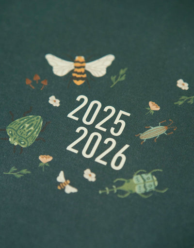Letts Bumblebee Diary 2025-2026 #colour_forest