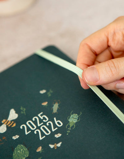 Letts Bumblebee Diary 2025-2026 #colour_forest
