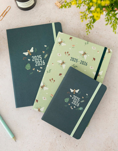Letts Bumblebee Diary 2025-2026 #colour_sage