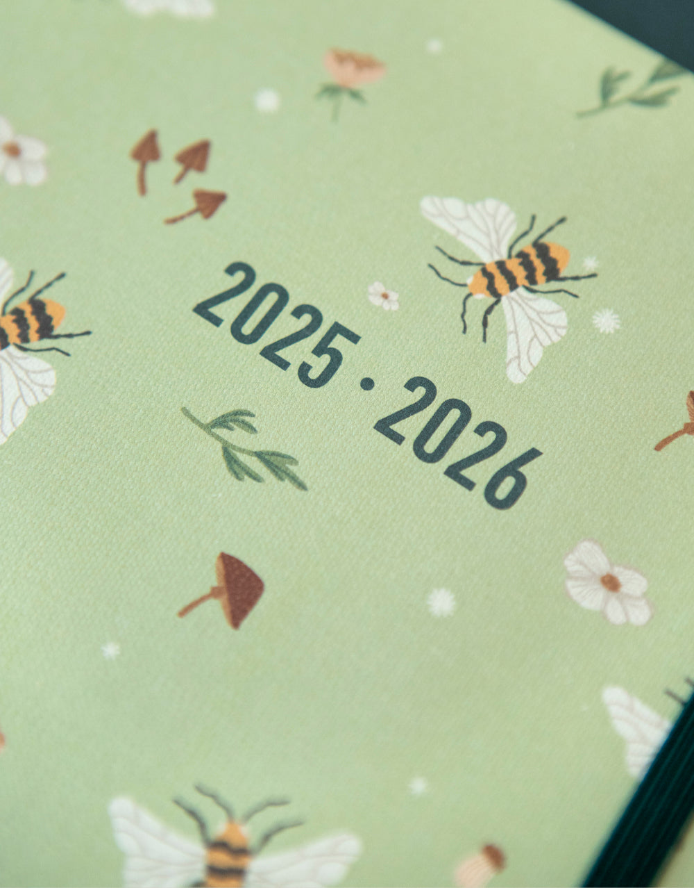 Letts Bumblebee Diary 2025-2026 #colour_sage