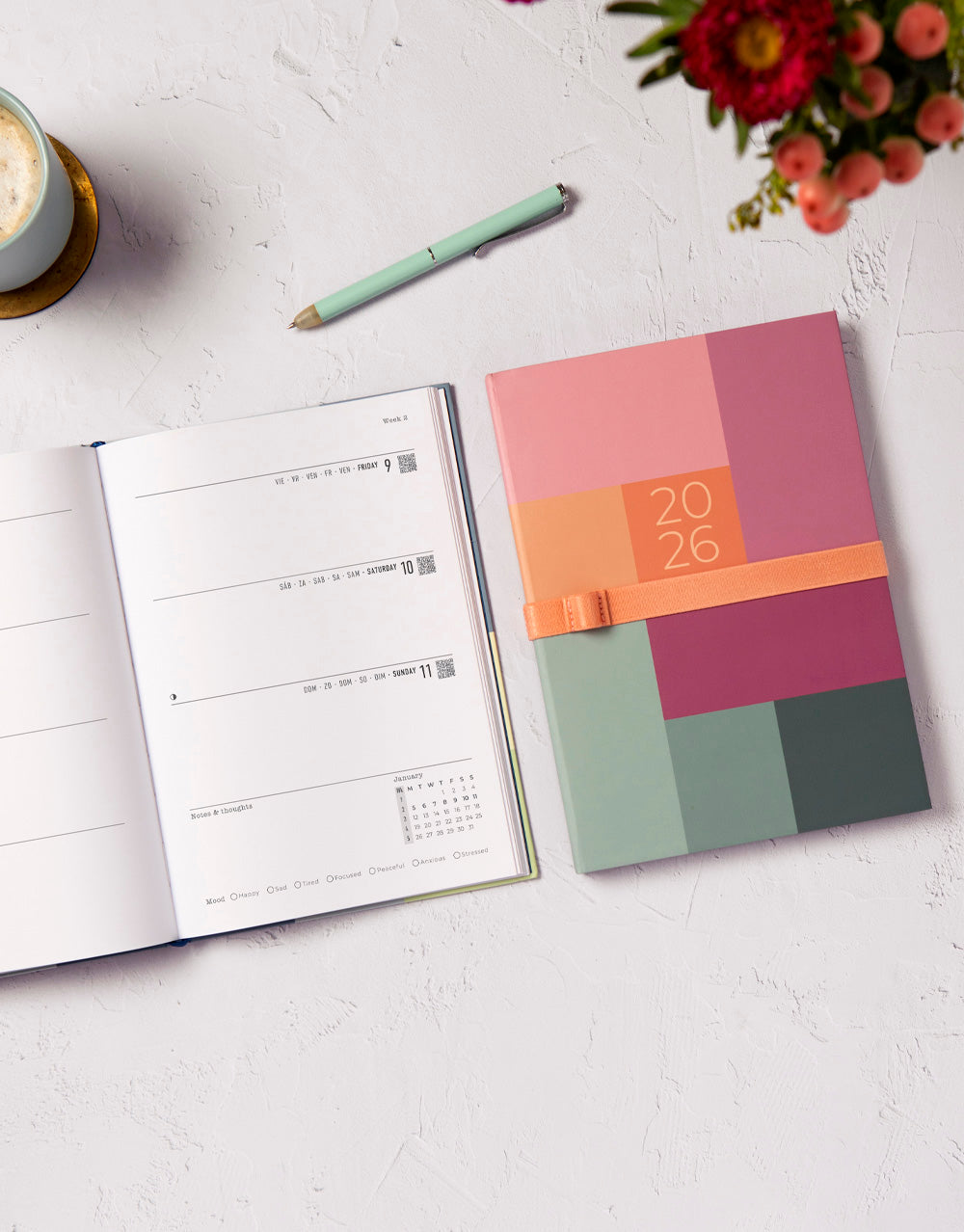 Letts of London Gradient Range #colour_rose