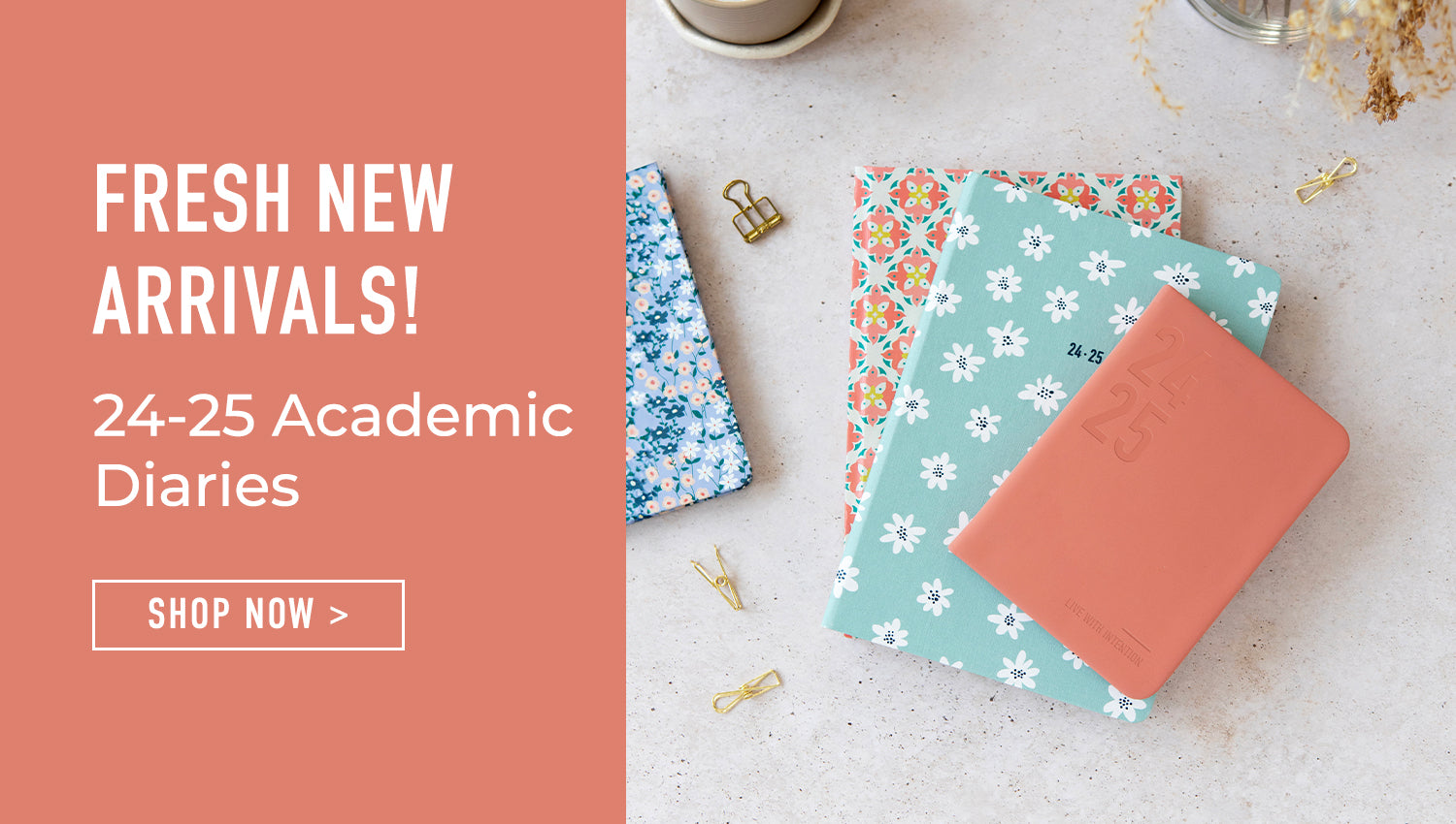Fresh New Arrivals! 24-25 Academic Diaries