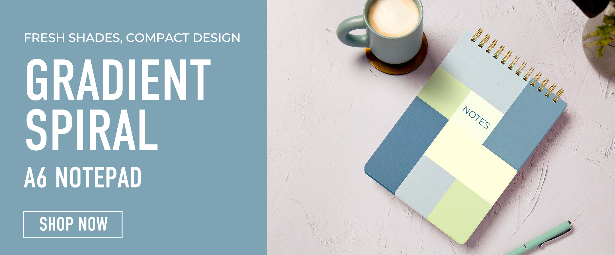New Gradient A6 Notepad