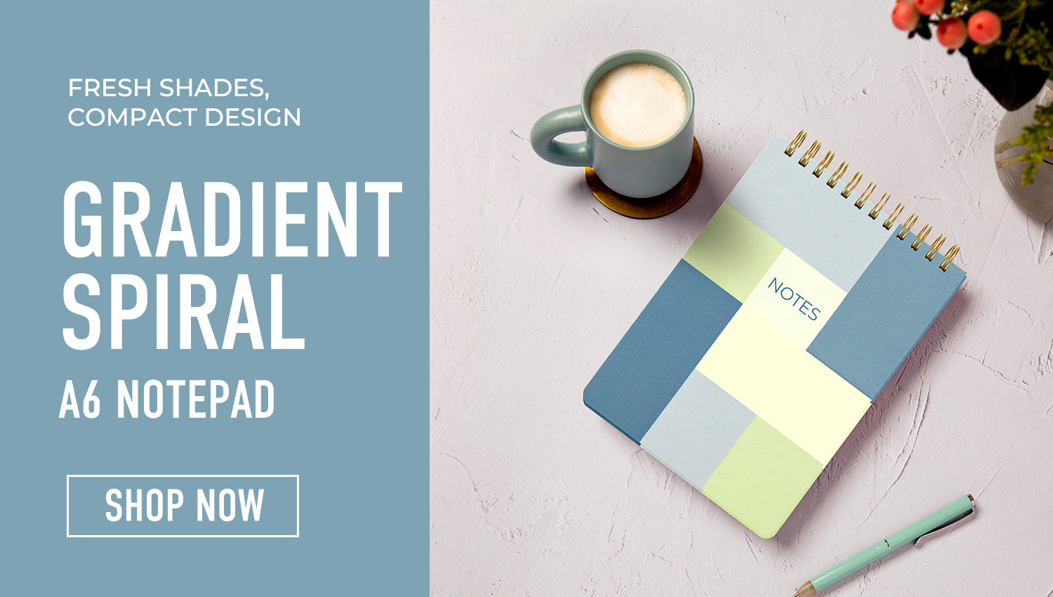 New Gradient A6 Notepad