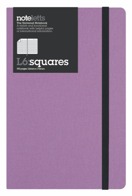 Noteletts Universal Medium Squared Notebook | Letts of London – Letts EU