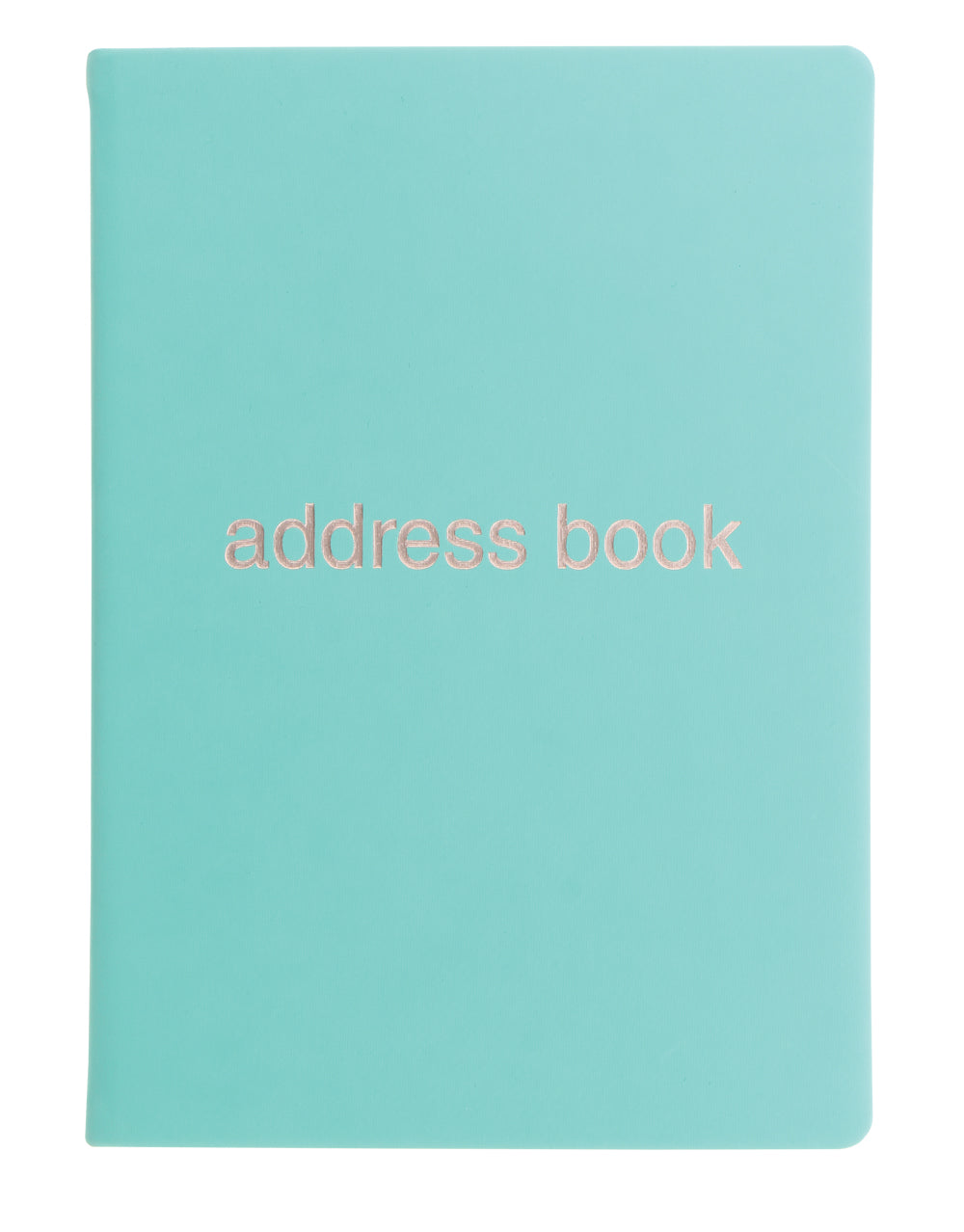 Dazzle A5 Address Book Turquoise#colour_turquoise