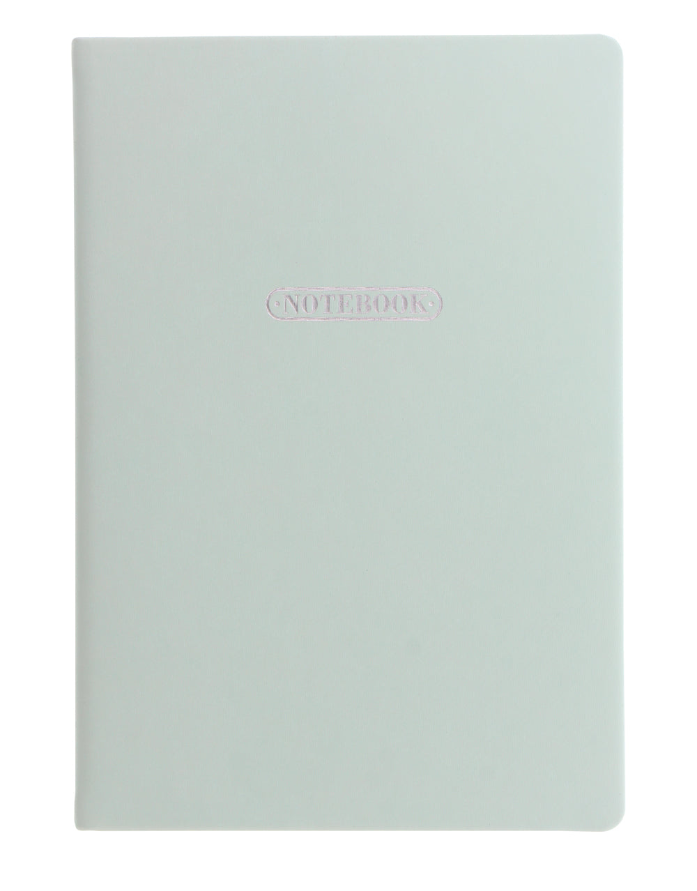 Pastel A5 Ruled Notebook Duck Egg#colour_duck egg