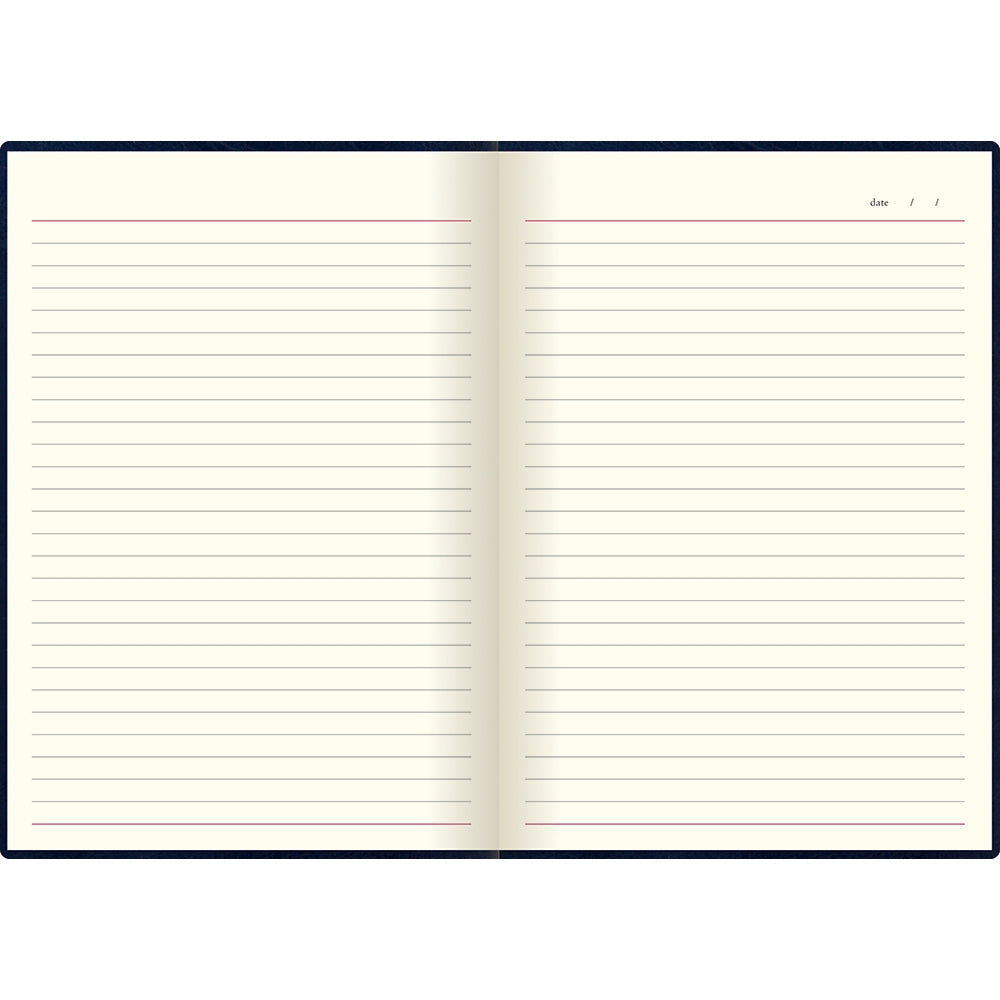 Lecassa A4 Ruled Notebook#colour_navy
