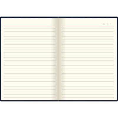 Lecassa A4 Ruled Notebook#colour_navy