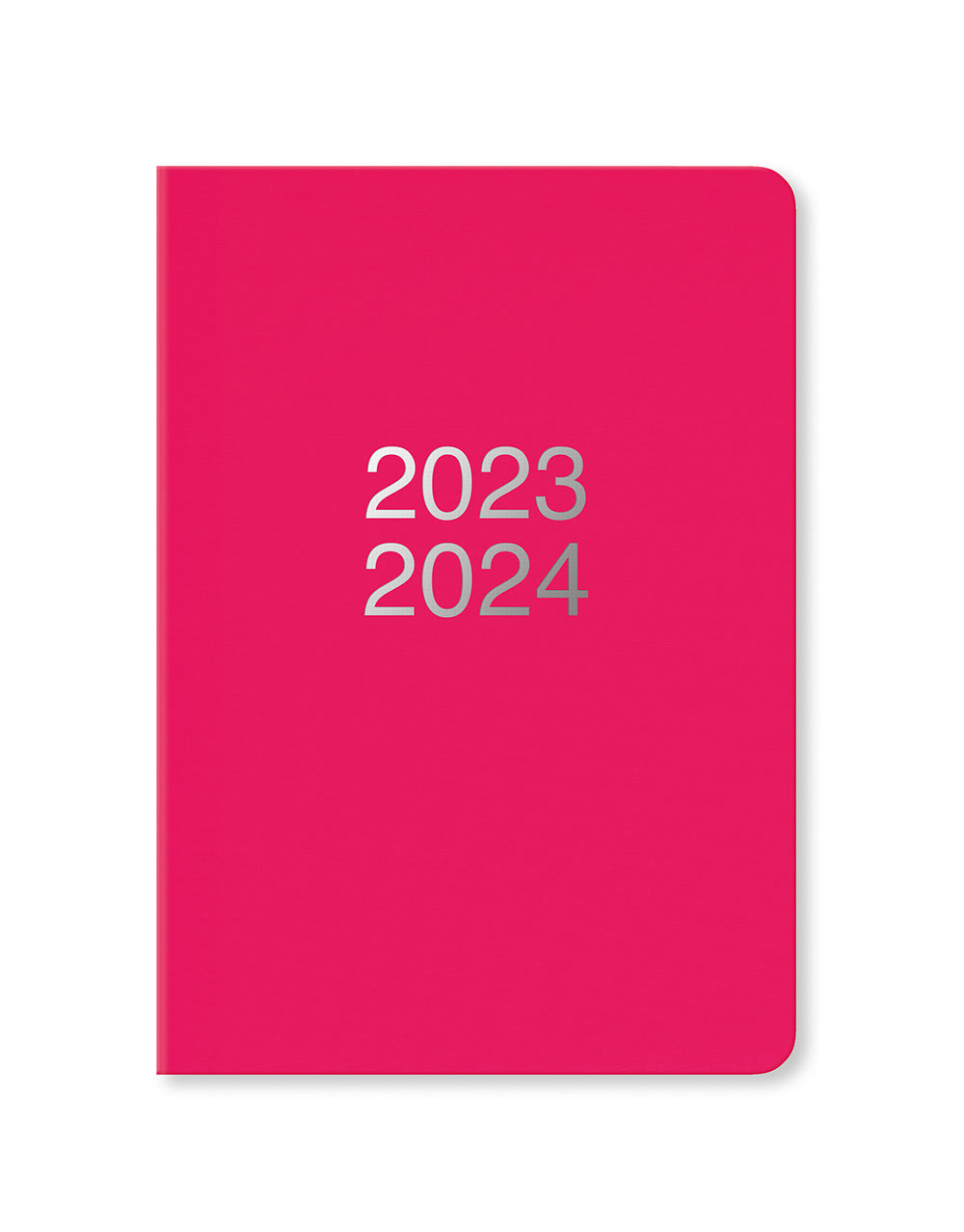 Dazzle A5 Week to View Diary 2023-2024 - Multilanguage - Pink - Letts of London#colour_pink