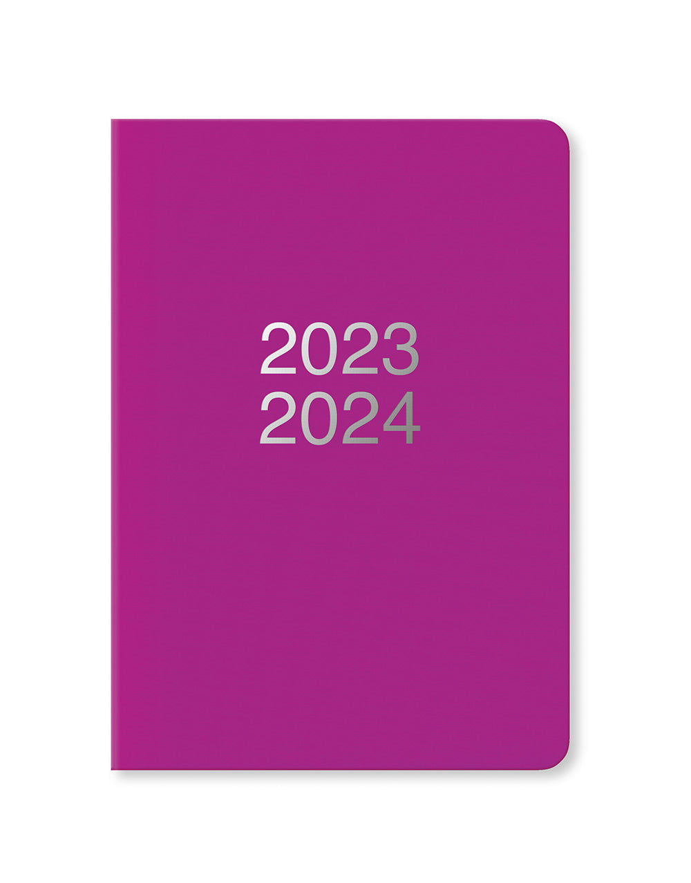 Dazzle A5 Week to View Diary 2023-2024 - Multilanguage - Purple - Letts of London#colour_purple
