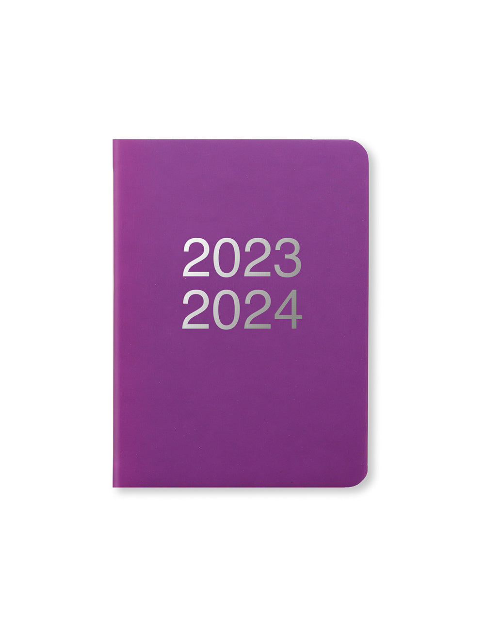 Dazzle A6 Day to a Page Diary with Appointments 2023-2024 - Multilanguage - Purple - Letts of London#colour_purple