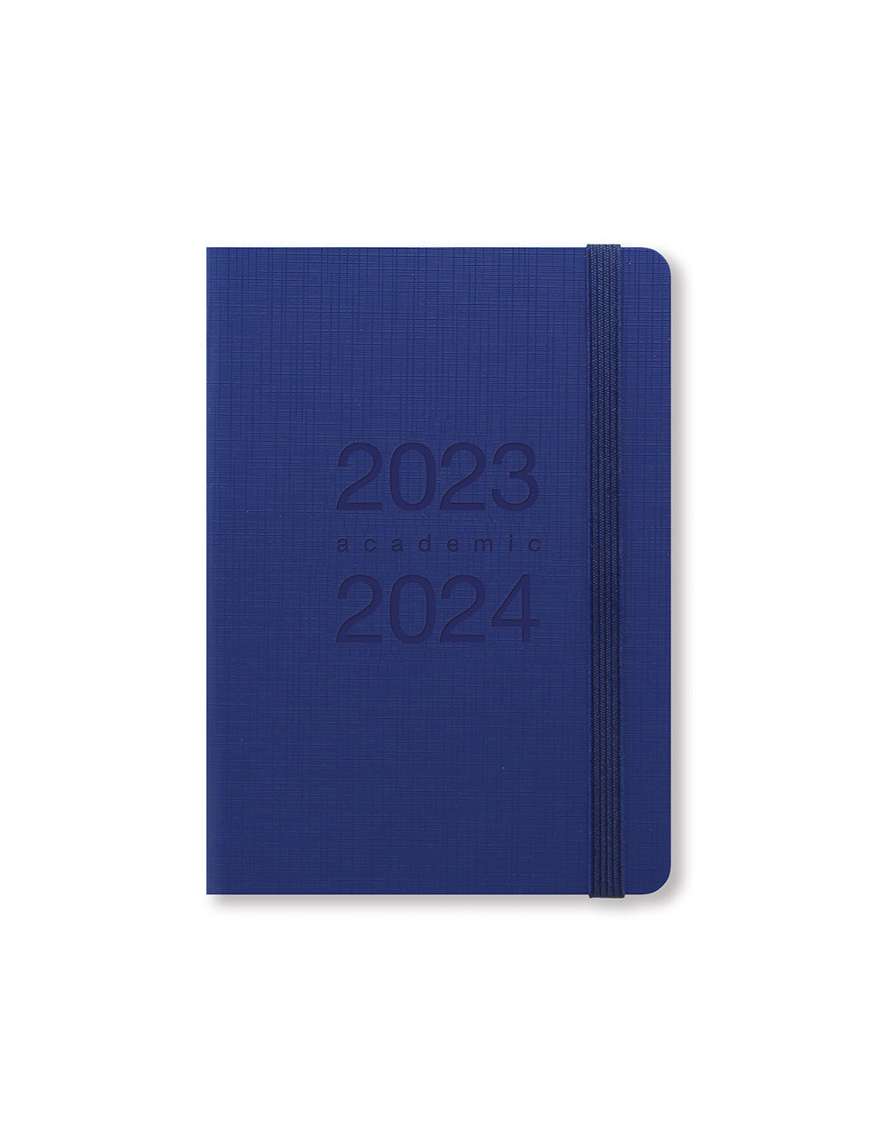 Memo A6 Week to View Diary 2023-2024 - Multilanguage - Blue - Letts of London#colour_blue
