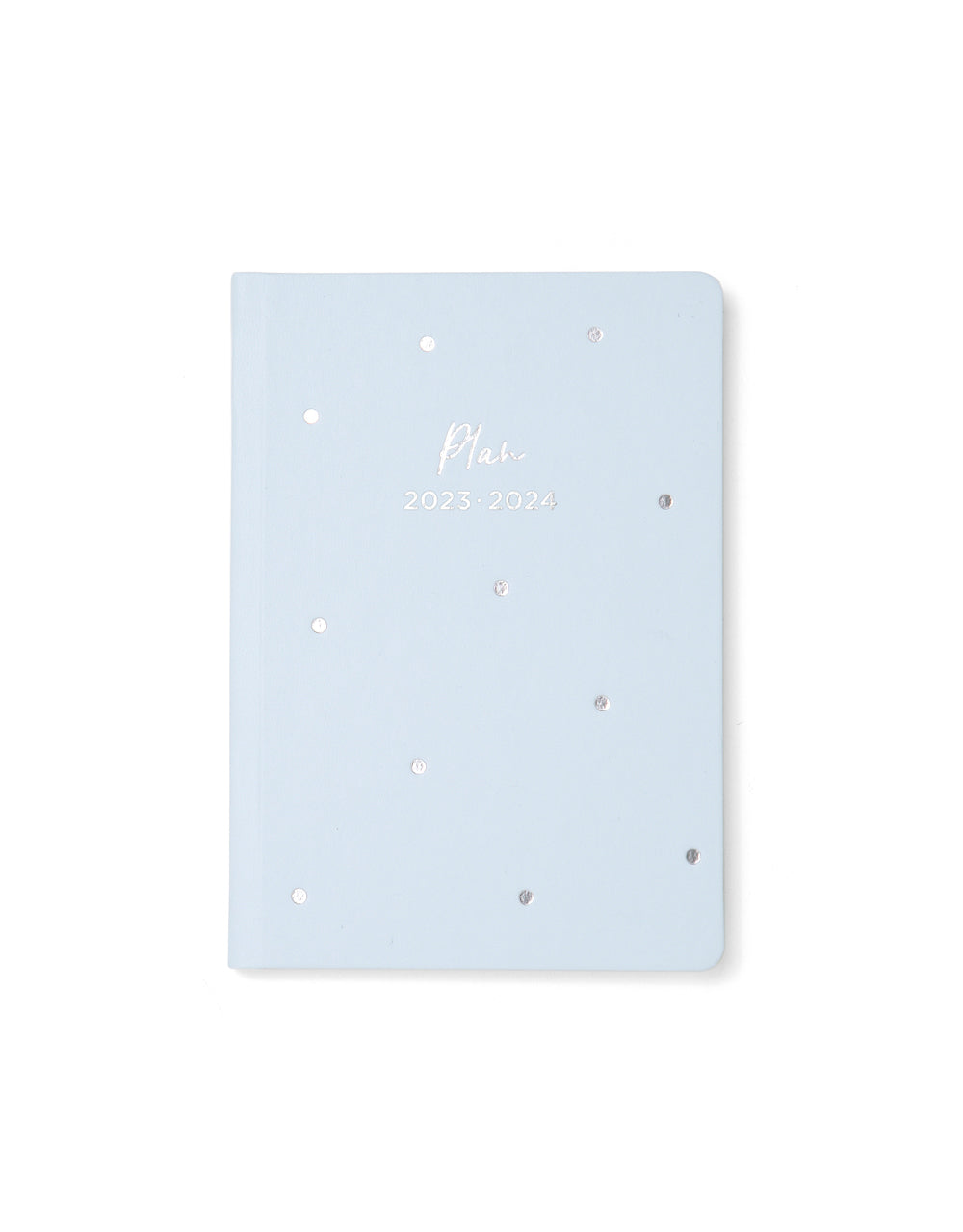 Dots A6 Week to View Diary 2023-2024 - Multilanguage - Ice Blue - Letts of London#colour_ice-blue