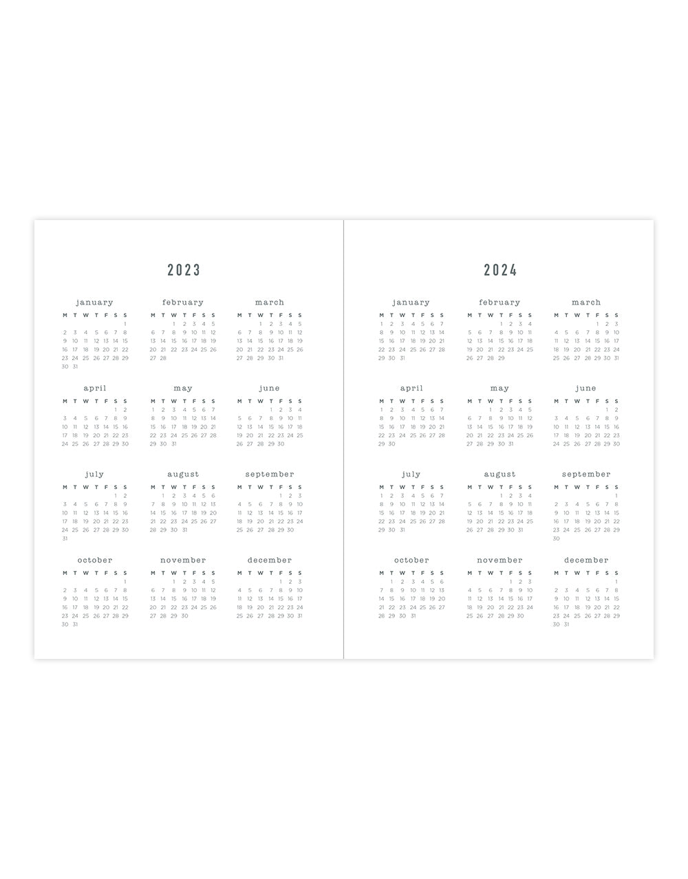 Joy A5 Week to View Diary 2023-2024 - Multilanguage - Teal - Letts of London#colour_teal