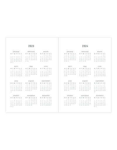Joy A5 Week to View Diary 2023-2024 - Multilanguage - Teal - Letts of London#colour_teal