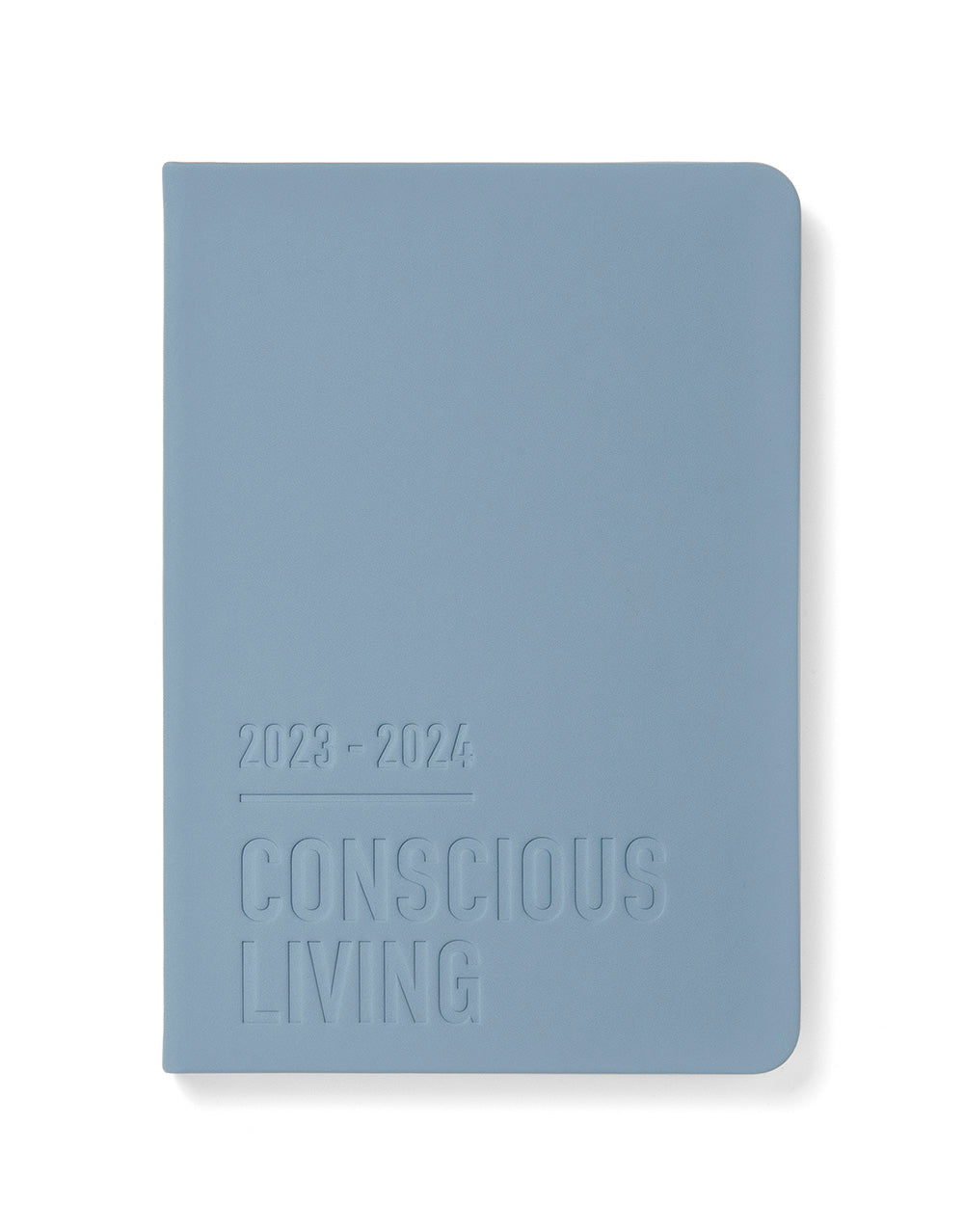 Conscious A5 Day to a Page Diary with Appointments 2023-2024 - Multilanguage - Ocean - Letts of London#colour_ocean