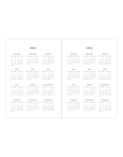 Conscious A6 Week to View Diary 2023-2024 - Multilanguage - Ocean - Letts of London#colour_ocean