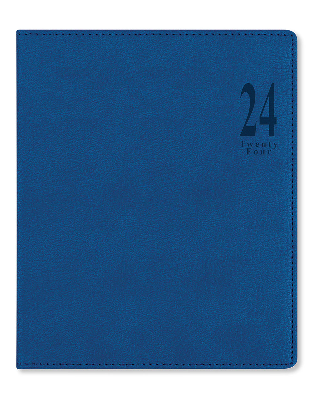 Milano Quarto Vertical Week to View Diary with Appointments 2024 - Multilanguage#colour_blue