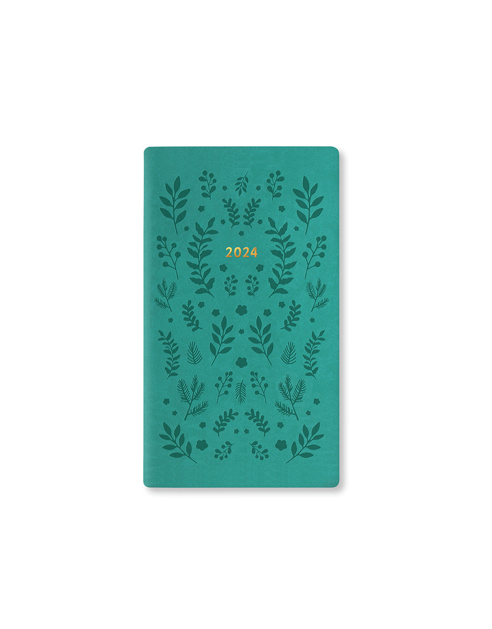 Woodland Medium Pocket Week to View Diary 2024 - Multilanguage#colour_green