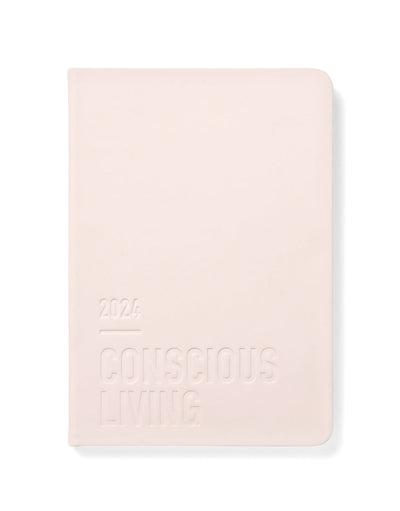 Conscious A5 Week to View Diary 2024 - Multilanguage#colour_rosewater