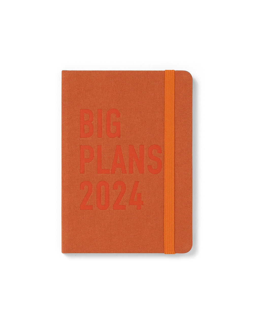 Big Plans A6 Week to View Diary 2024 - Multilanguage#colour_rust