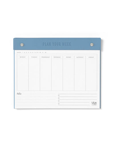 Weekly Planner Notepad - Conscious Stationery Collection by Letts of London
