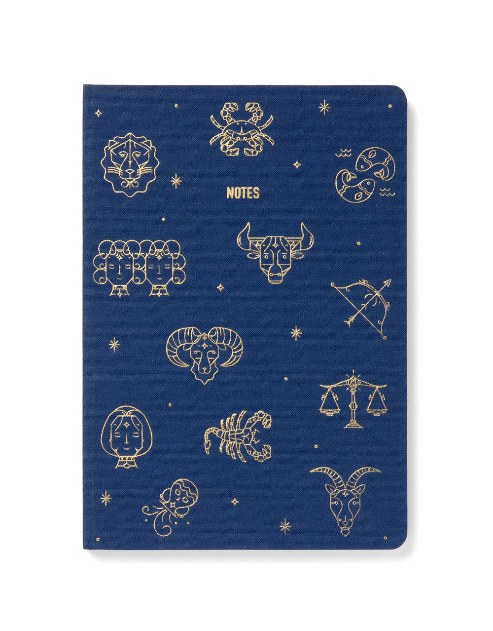 Zodiac A5 Ruled Notebook - Midnight - Letts of London#colour_midnight