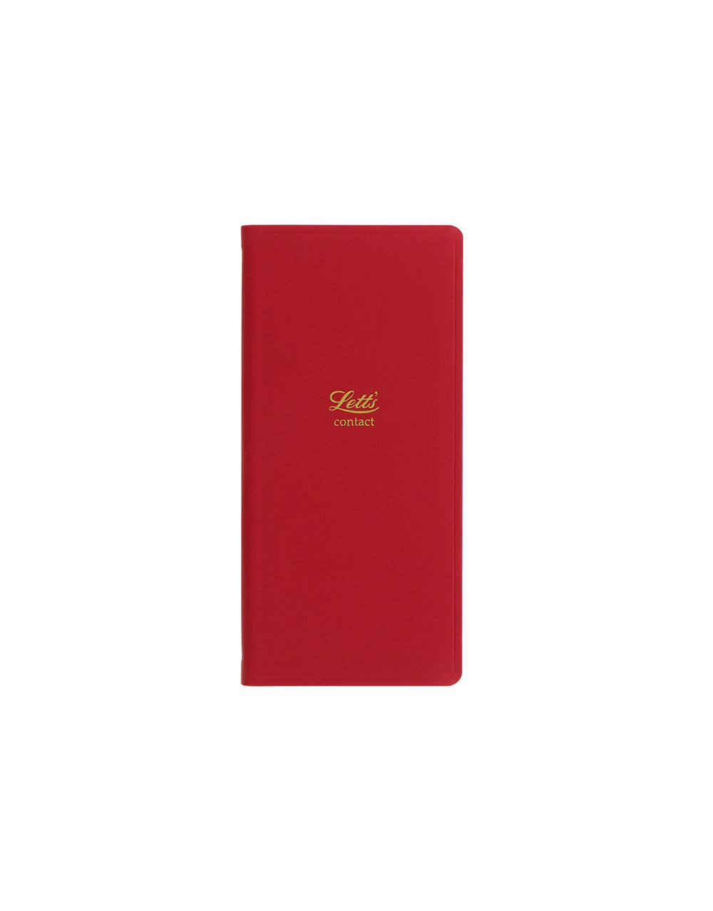 Icon Slim Pocket Address Book Red#colour_red