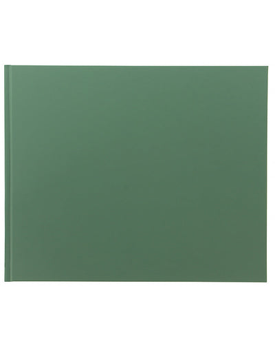 Icon Quarto Landscape Plain Guest Book Green#colour_green