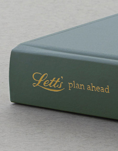 Icon A5 5 year Diary Green Spine#colour_green