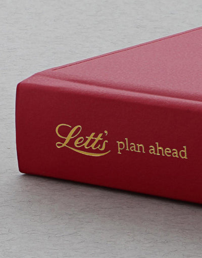 Icon A5 5 year Diary Red Spine#colour_red