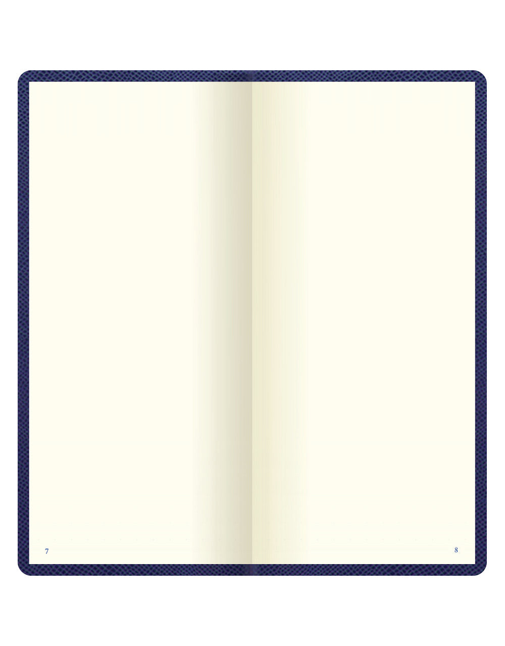 Legacy Slim Pocket Plain Notebook Blue Inside Pages#colour_blue